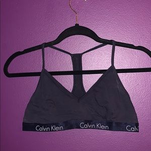 Navy Blue Calvin Klein Bra